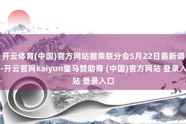 开云体育(中国)官方网站据乘联分会5月22日最新调研-开云官网kaiyun皇马赞助商 (中国)官方网站 登录入口