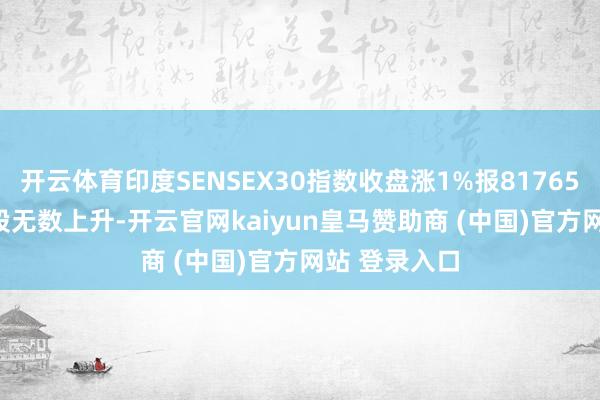 开云体育印度SENSEX30指数收盘涨1%报81765.86点 因素股无数上升-开云官网kaiyun皇马赞助商 (中国)官方网站 登录入口